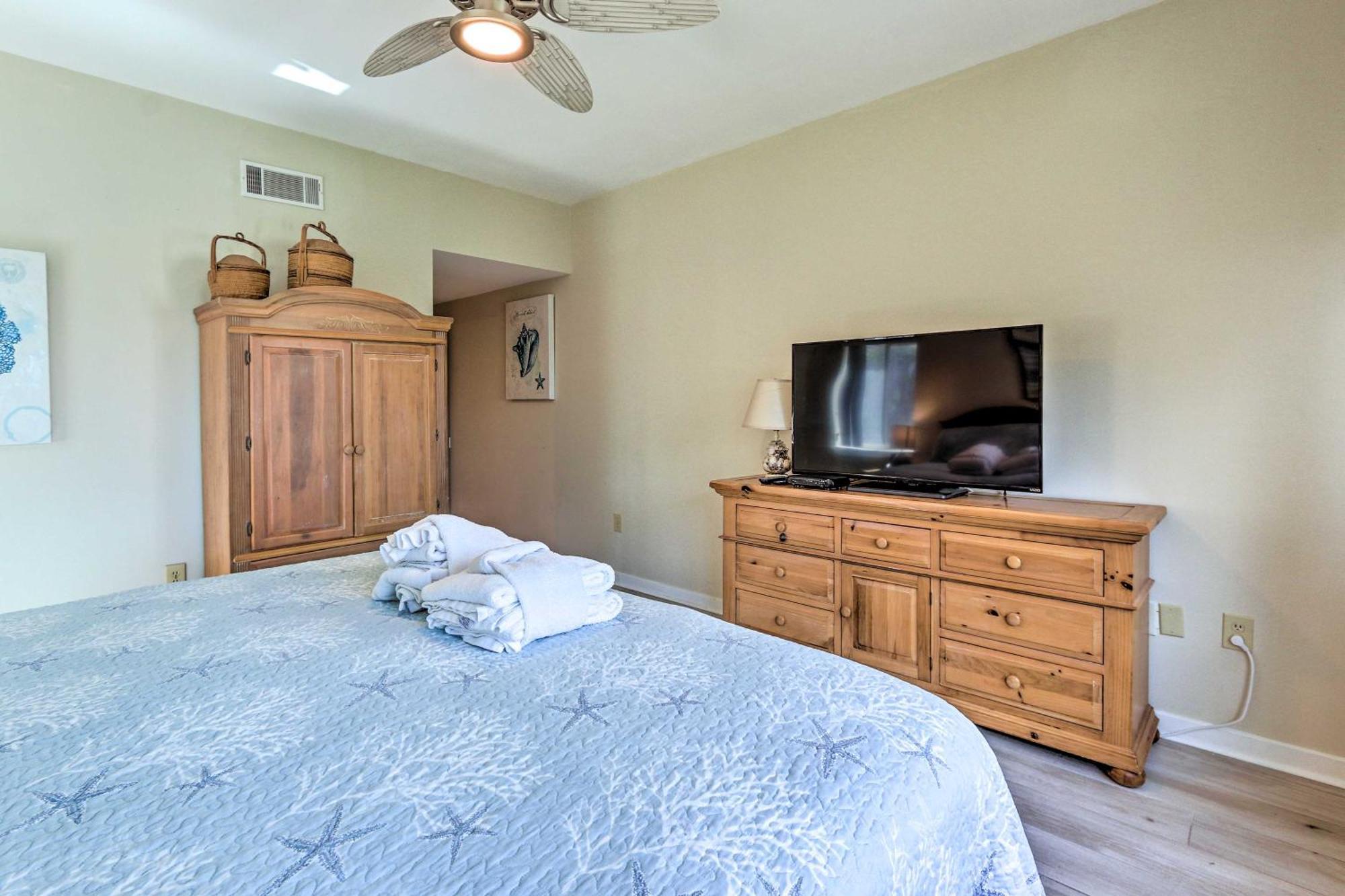 Palmetto Dunes Villa With Views Steps To Beach! Hilton Head Island Exteriör bild